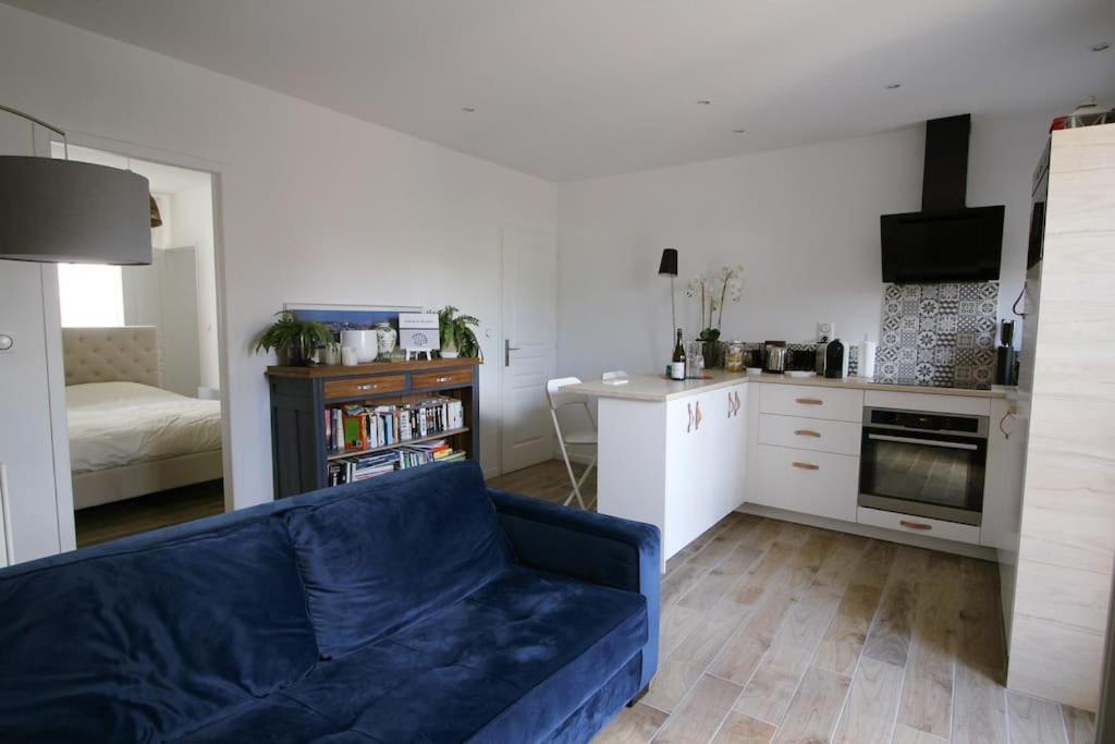 Appartement Avec Terrasse Privee, Plage A Pied Сен-Обен-сюр-Мер Екстериор снимка